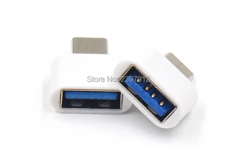 SZAICHGSI Type-C OTG USB 3 1 к 500 Type-A адаптер соединитель для Samsung Huawei сотовых телефонов