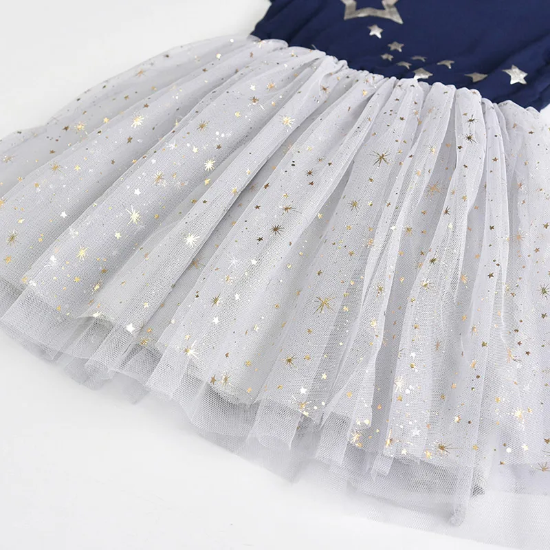 Dxton Kids Girl Dress Tutu Princess 2019 Sequin Children Vestidos Summer for Unicorn Clothes 2-8 Year | Детская одежда и обувь