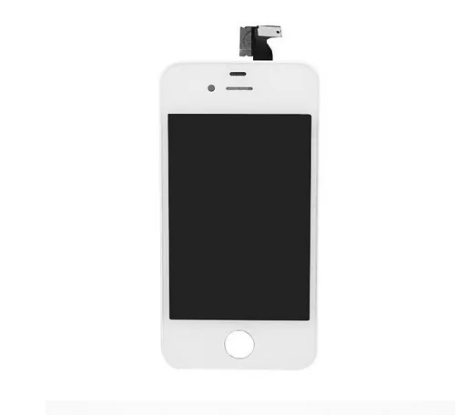 4S BLACK WHITE 10 шт. для AAA iphone 4 4S 5 5S 5C SE 6 ЖК дисплей с сенсорным дисплеем pantalla закаленное стекло 10 шт - Цвет: 4S BLACK WHITE