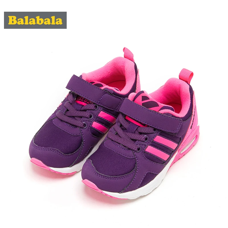 balabala Children Shoes Sport Breathable Boys winter Sneakers Brand Kids air cushion for Girls Casual Child Flat Boots | Детская одежда