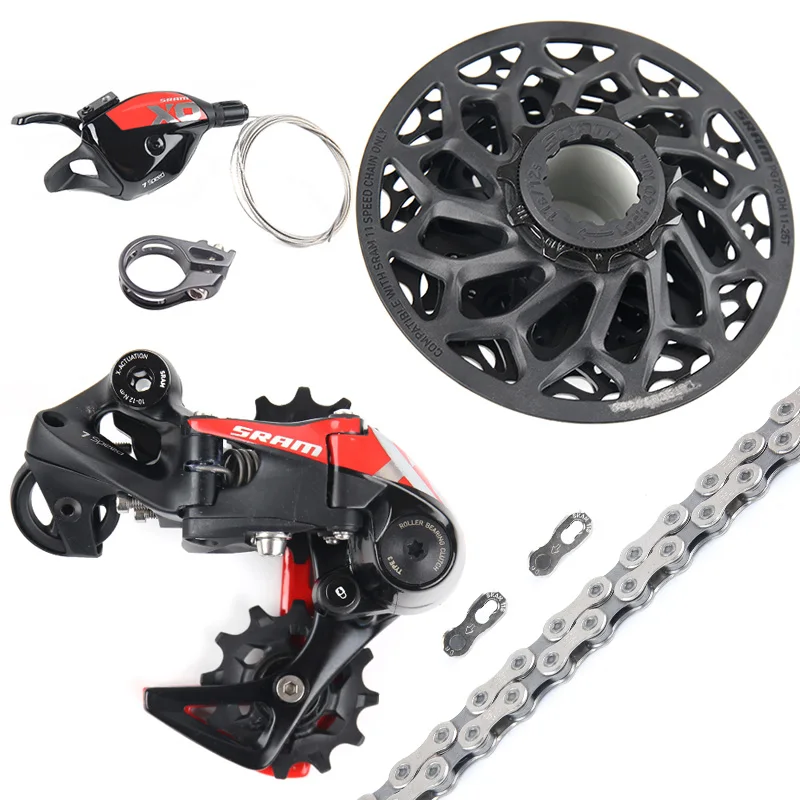 2019 Новый SRAM X01 DH 7 1x7 11 25T Скорость MTB набор групп комплект триггерный переключатель