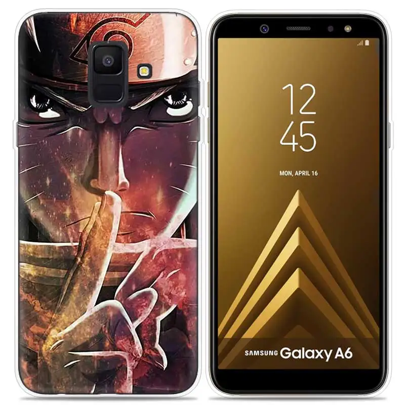 05 Героя аниме «Наруто Аниме темные мультфильм чехол для samsung Galaxy Note 8 9 J4 J6 J8 A6 A8 A7 A9 Star Lite S8 S9 плюс чехол Coque чехол - Цвет: 05
