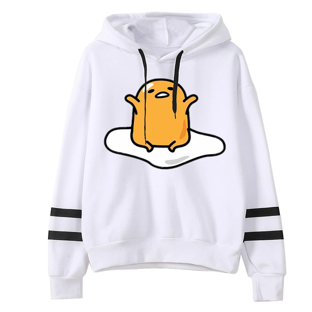 Женская толстовка с принтом gudetama дизайнерская Толстовка милая уличная одежда