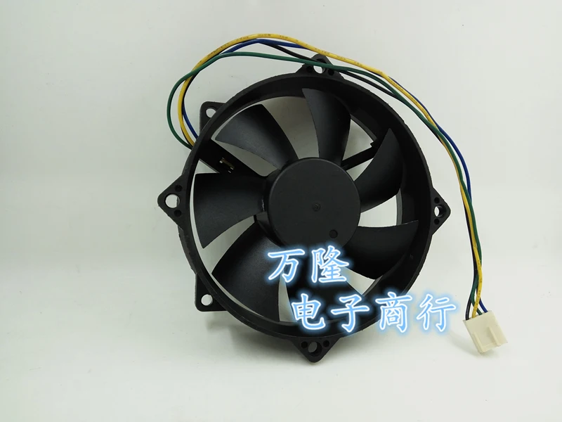 EVERFLOW F129025SU 9025 12V 0.38A 9CM четырехпроводной круглый охлаждающий вентилятор |