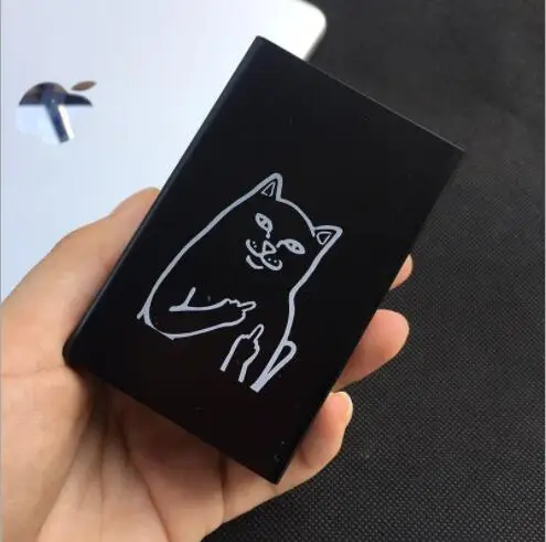2018 new fashion metal cigarette case supre ultra thin Aluminium alloy box can held 20 cigarettes | Дом и сад