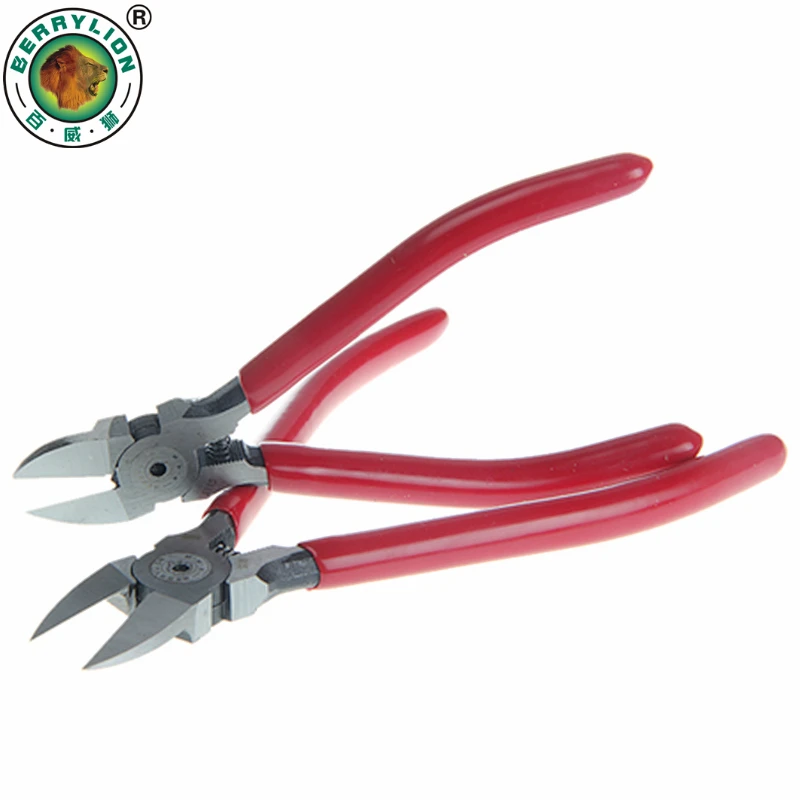 

BERRYLION 5''/6'' Plastic Cutting Pliers Electrical Wire Cutting Side Cable Cutters CR-V Outlet Clamp For Electrician Hand Tools