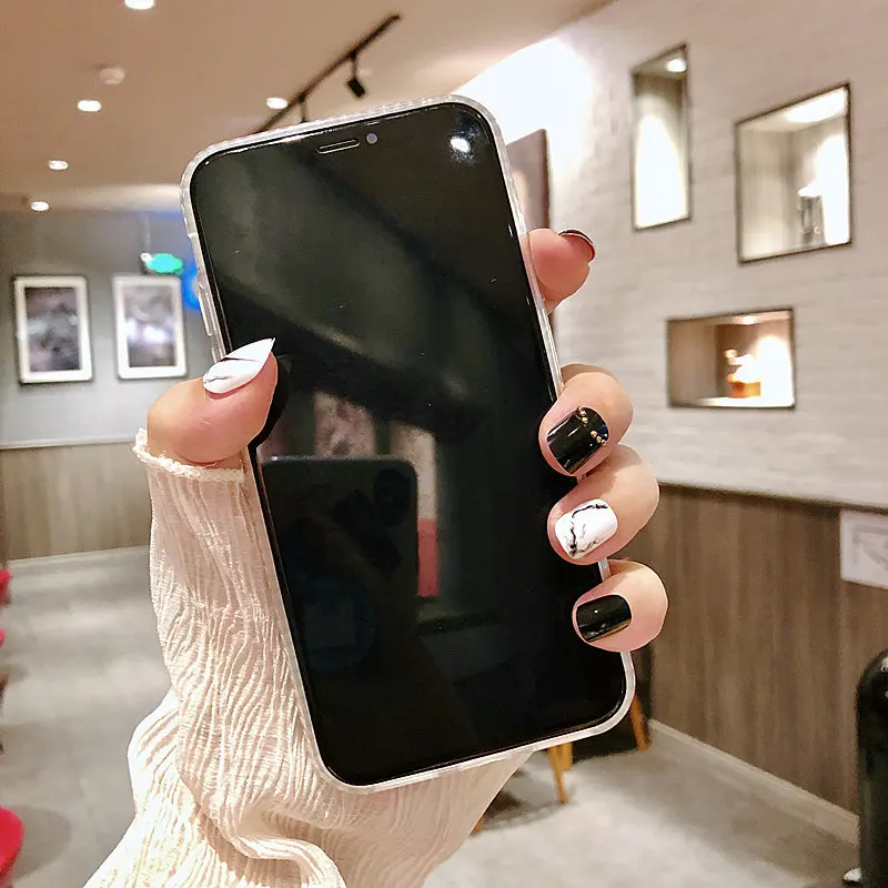 Радужный Блеск чехол совместимый для iPhone 7 8 X жидкий сверкающий с сияющими