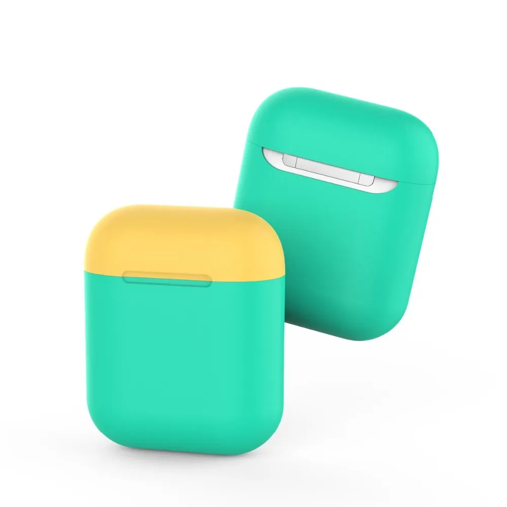Earphone Case for Apple Airpods Ultra-thin Silicone Cover Wireless Headphone Accessories Protective Pouch | Электроника