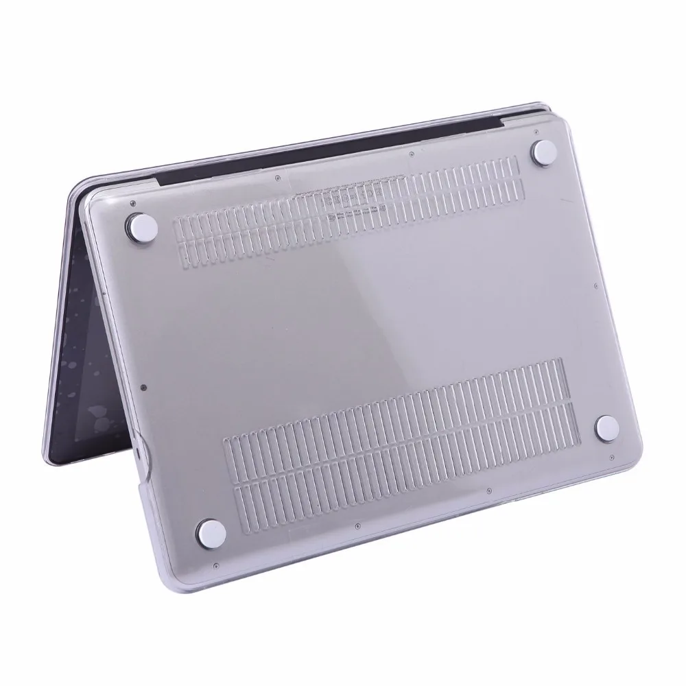 Гладкая прозрачная пластиковая крышка для Macbook Air Pro Retina Touch Bar 11 12 13 15&quot |