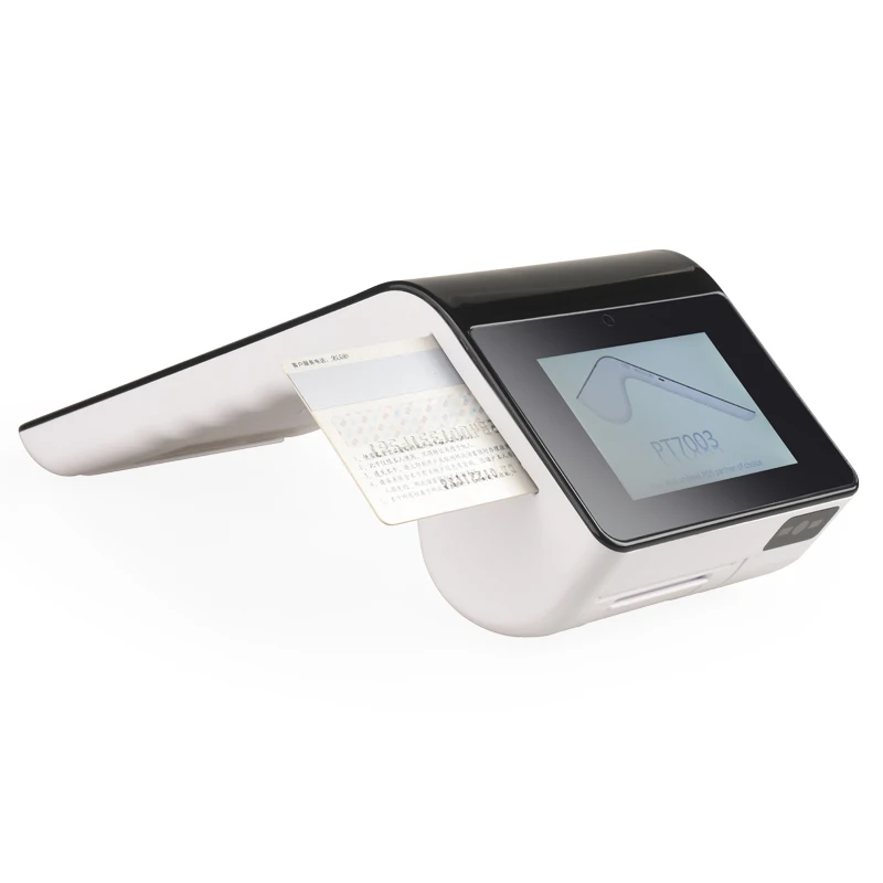 Android 5 1 pos терминал 7003 с 7 дюймовым планшетом/считывателем магнитных карт/58