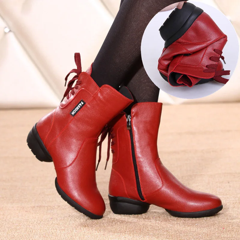 Квадратные женские танцевальные туфли кроссовки кожаные ботинки спортивные