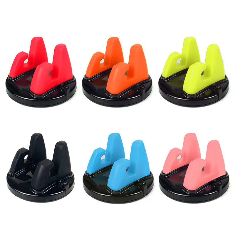 Автомобильный держатель для телефона на 360 градусов приклеивающийся приборную