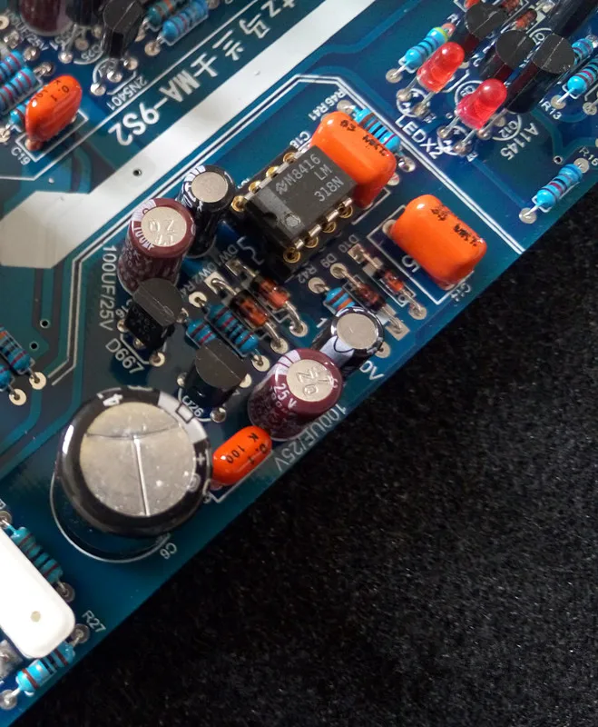 Ma9s2 ma 9s2 250 Вт 4R 2sa1943 2sc5200/NJW0281 NJW0302 marantz после усилитель класса доска с DC servo защиты