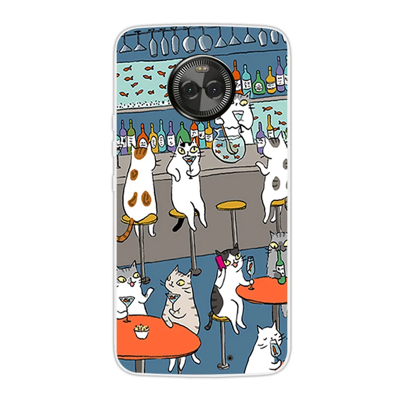 5 2 &quotдля Motorola Moto X4/4th Gen мягкие чехлы для телефонов из ТПУ с животными x4
