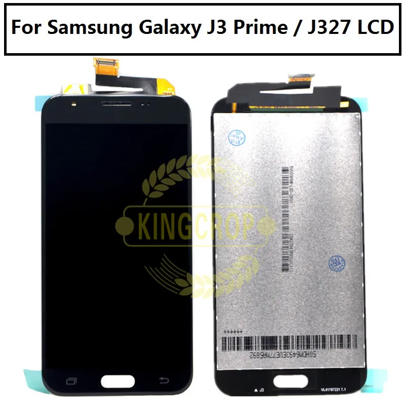 Тестирование 5,0 ''для Samsung Galaxy J3 появляются 2nd Gen J3 премьер J327 ЖК-дисплей Дисплей Сенсорный экран планшета Ассамблеи