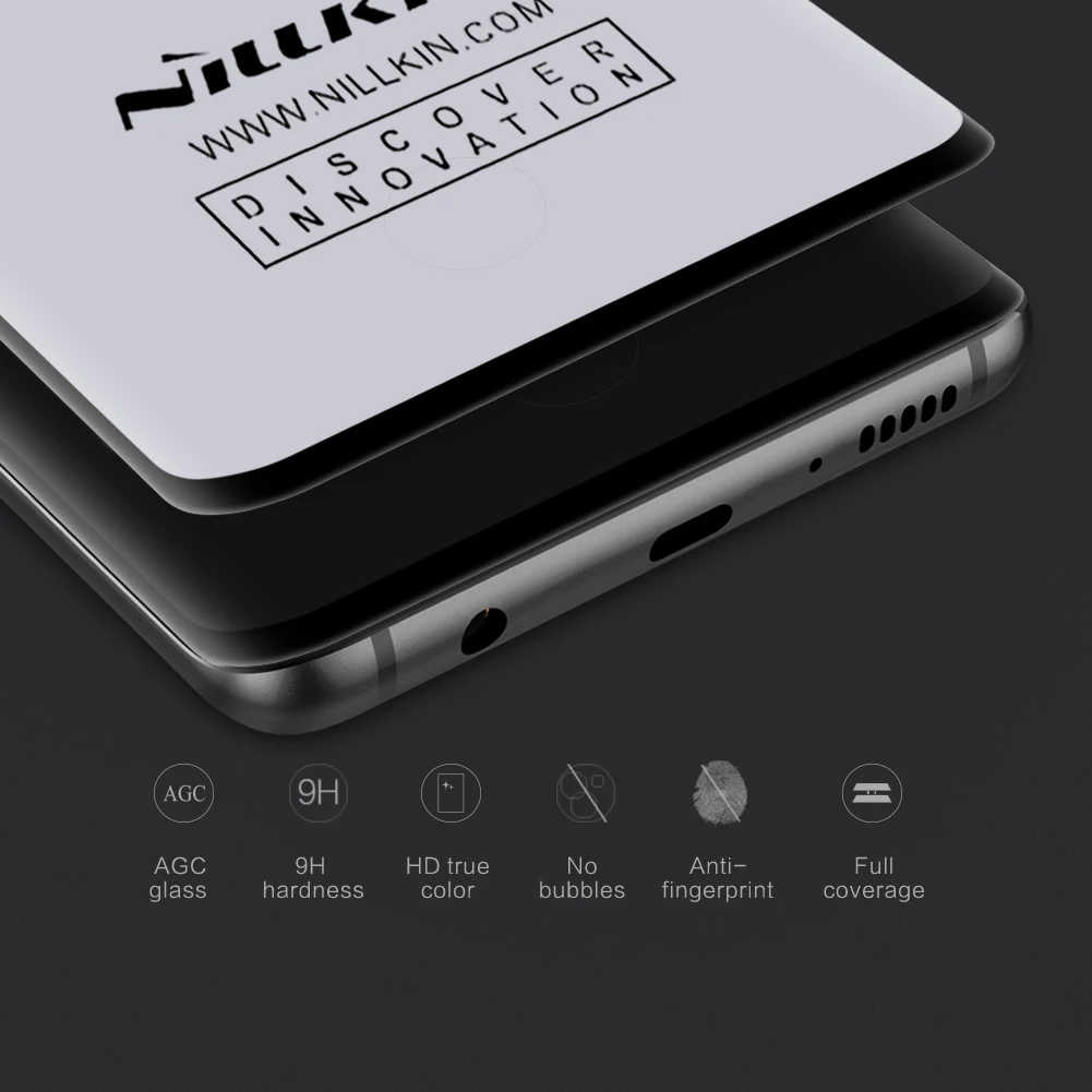 Закаленное 3d-стекло для Samsung Galaxy S10 Plus Защитная пленка Nillkin с полным покрытием |