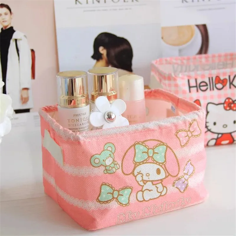 Мультяшная ткань детская корзина для белья Mac косметический макияж Настольный