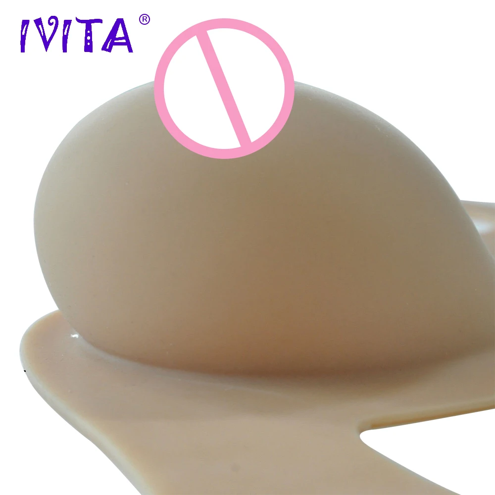 Силиконовые формы для груди IVITA 2000 г искусственные шимбейт Женская Трансвестит