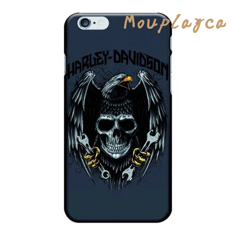 Mouplayca для iphone 5 5s SE 6 6s 7 plus телефон случаях Мягкие TPU силиконовая Прохладный Harley