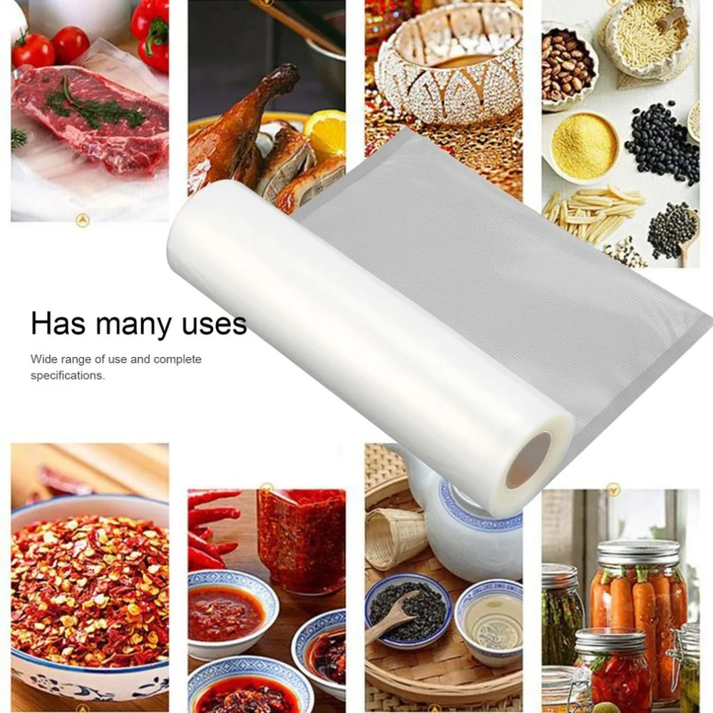 

1 Roll Household Food Vacuum Packaging Bag for Vacuum Food Fresh Keeping Long Cargo Bag Vacuum Fresh-keeping Bag Sealer Accessor