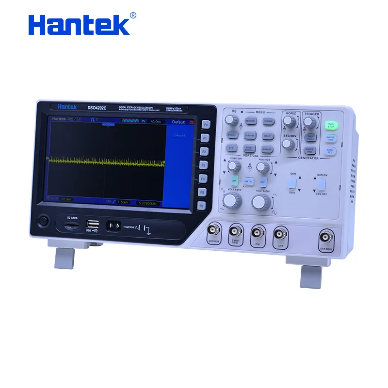 Цифровой осциллограф Hantek 2 канала 70 200 МГц произвольный/функциональный генератор