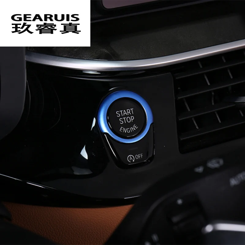 Автомобильный Стайлинг кнопка включения двигателя для BMW G шасси