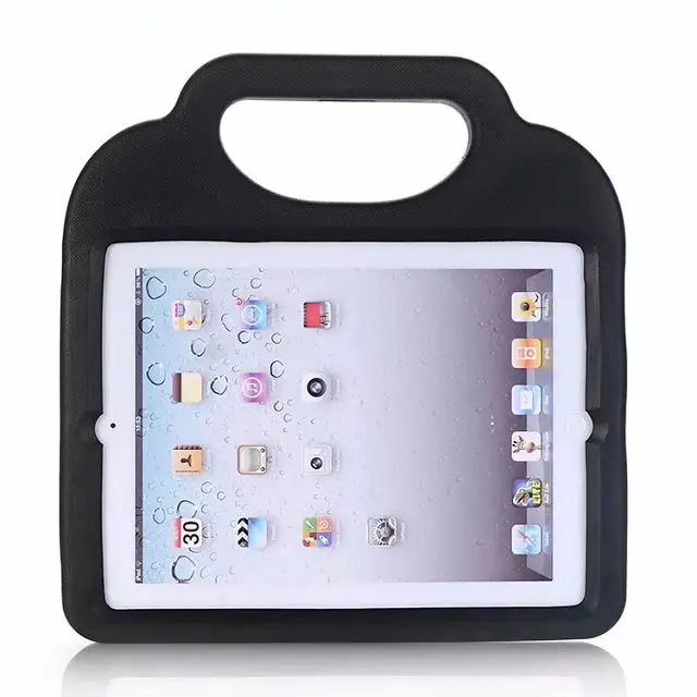 Cover For Apple ipad 2 3 4 Kids Tablet Protecter Shell Safe EVA Rubber Handle Stand Case 9.7 inch Drop Shipping +Gift | Компьютеры и
