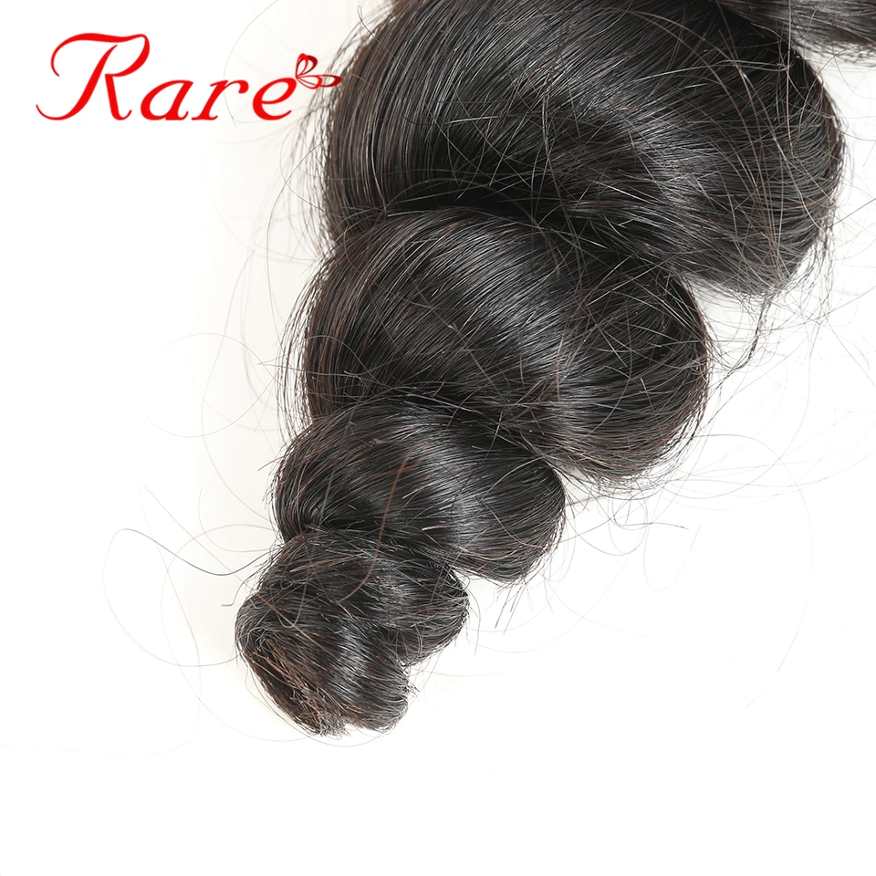 Бразильский человеческих волос свободная волна сотка Связки с кружевом Clsoure