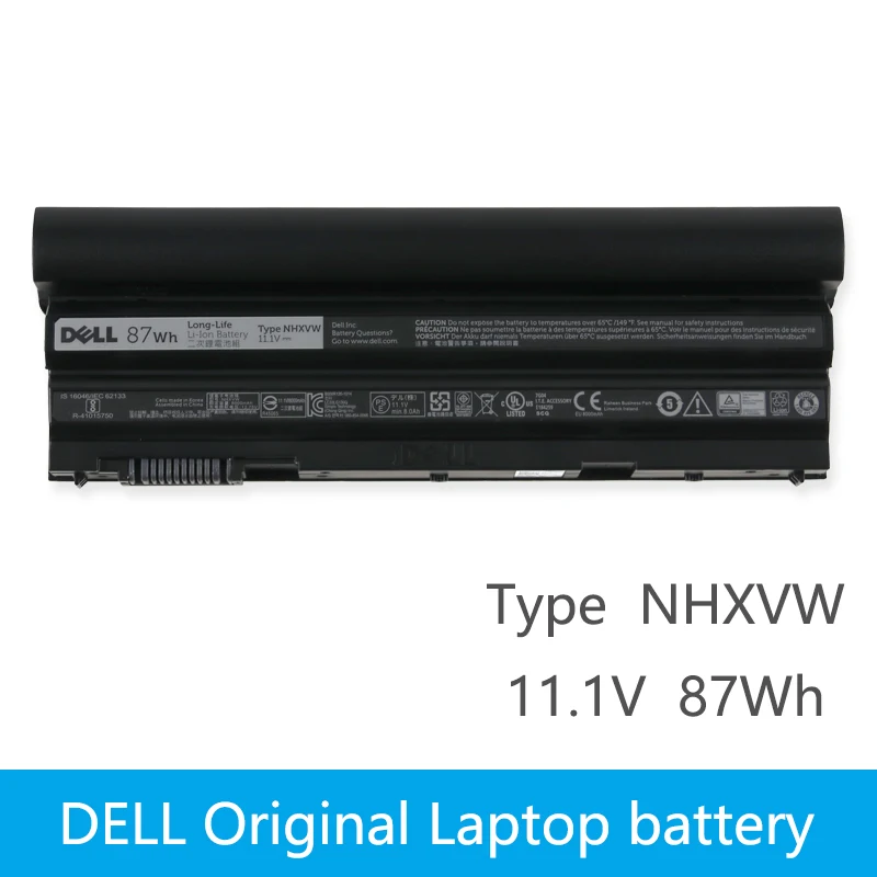 Оригинальный Новый Сменный аккумулятор для ноутбука Dell Latitude E6420 E6520 E5420 E5520 E6430 9cell