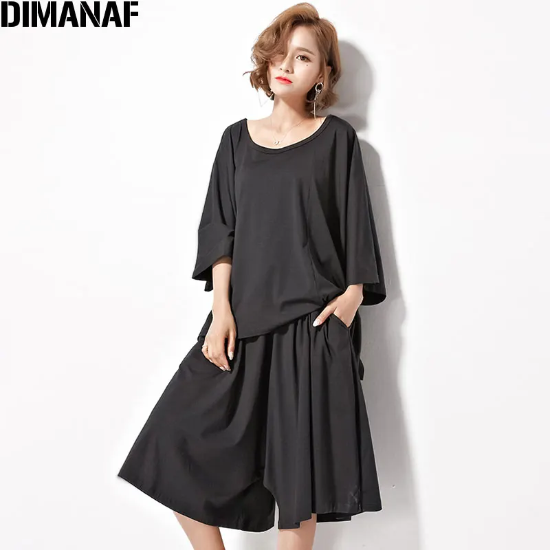 Футболка DIMANAF женская летняя хлопковая с крыльями летучей мыши|women t-shirt|women t-shirt