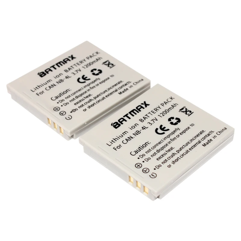 2 шт. NB 4L NB4L батарея + Автомобильное зарядное устройство для Canon IXUS 50 55 60 65 80 75 100 I20 110