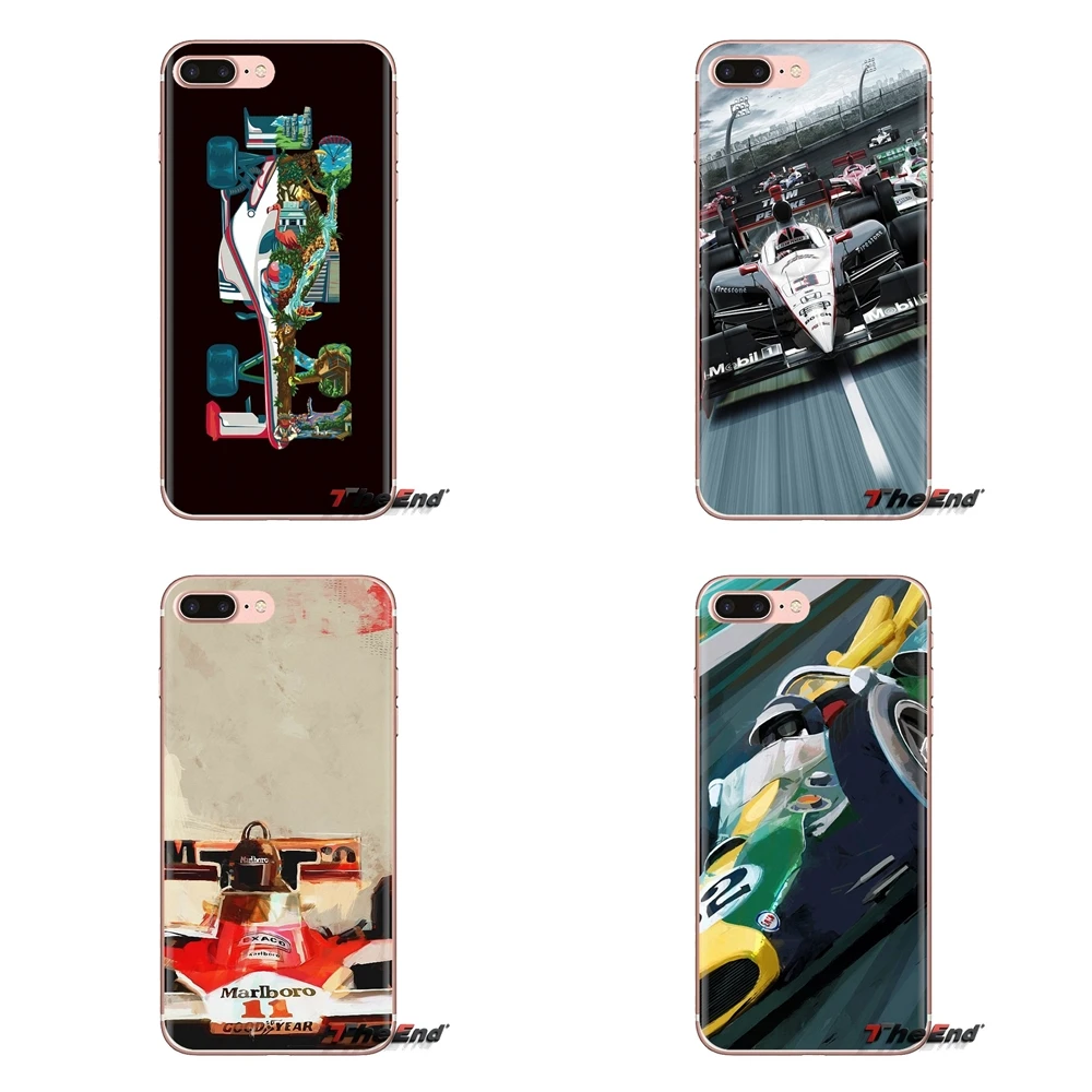Indy Racing Car art Poster For Xiaomi Redmi 4A S2 Note 3 3S 4 4X 5 Plus 6 7 6A Pro Pocophone F1 Soft Transparent Cases Covers |