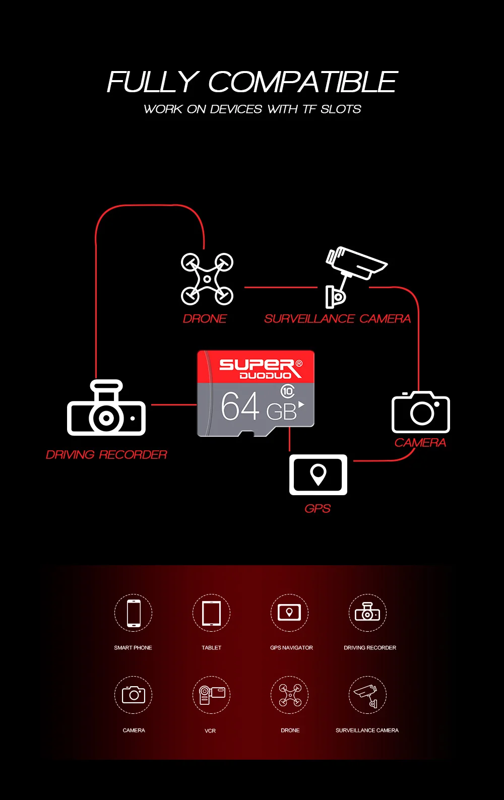 Карта памяти класса 10 8 ГБ 16 ГБ 32 ГБ micro sd карта 64 Гб 128 ГБ tarjeta microsd 32 Гб mini TF карта 4 Гб флэш-накопитель с бесплатным адаптером
