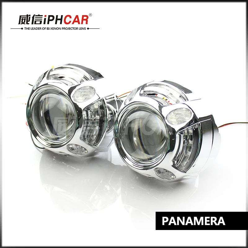 Бесплатная доставка IPHCAR автомобильный Стайлинг 3-дюймовый Bi HID проектор объектив