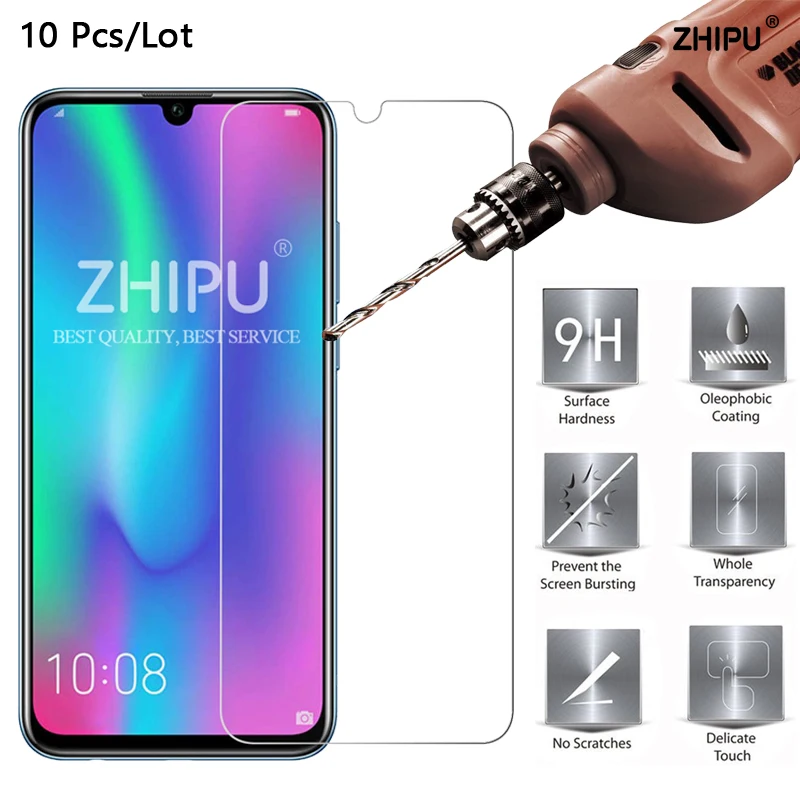 Закаленное стекло для huawei Honor 10 Lite / P Smart 2019 защитная пленка 2.5D 9H шт./лот|Защитные