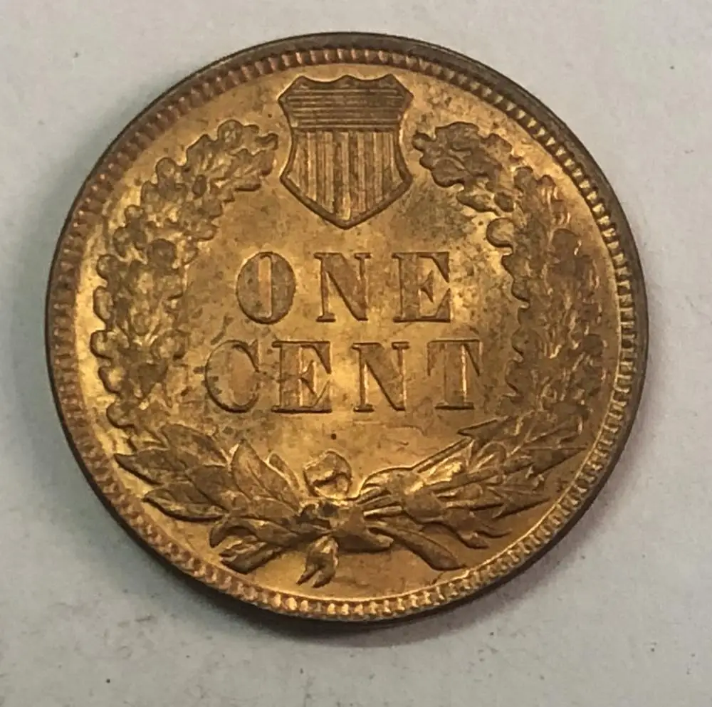1892 United States 1 Cent &quotIndian Head Cent&quot | Дом и сад