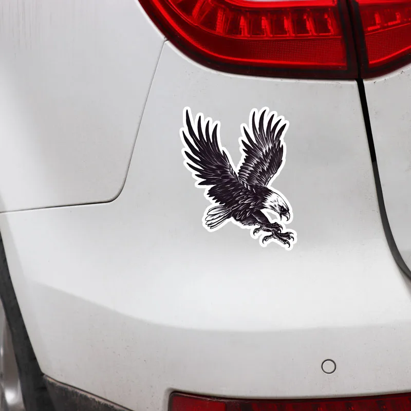 YJZT 13 3 см * 16 4 ручная роспись Wingswing Eagle ПВХ наклейка для мотоцикла и автомобиля 11-01196