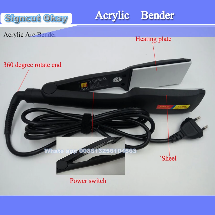 100 240 в акриловый дуговой гибочный станок для букв горячий станок/пластиковый ПВХ|