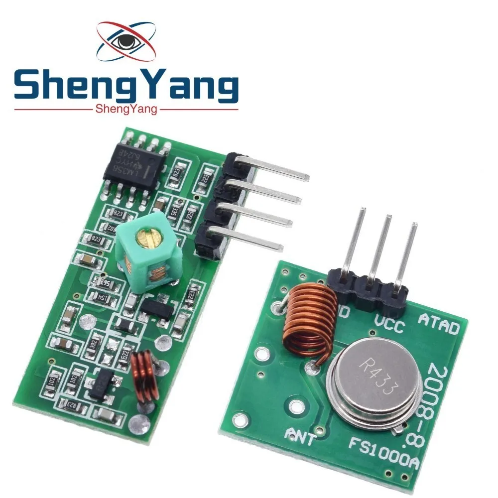 ShengYang умная электроника 433 МГц стандартный модуль для arduino/ARM/MCU WL diy 315 МГц/433