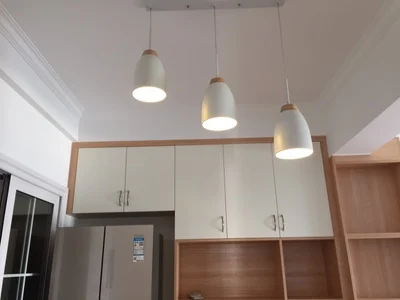 Шнур для столовой подвесной светильник s кухонный ing деревянный E27 Lamparas De Techo hotel