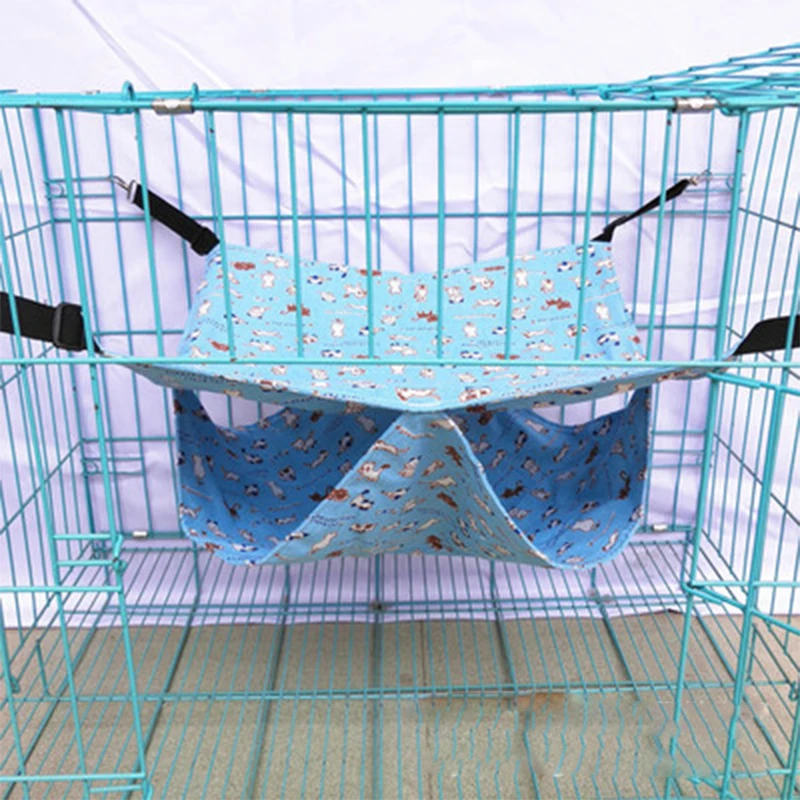 VOVOPET кошка гамак висячая кровать Удобный принт маленький котенок Хомяк Клетка