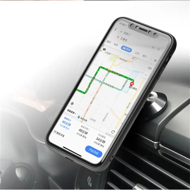 Чехол QIALINO из натуральной кожи для iPhone X откидной чехол со слотом карт