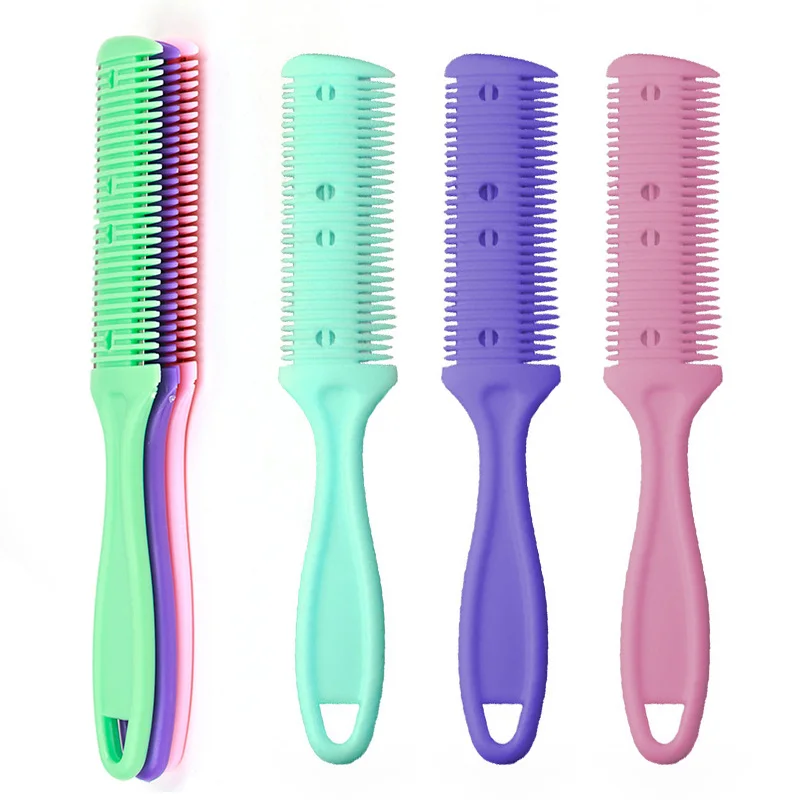 

Double Sides Hair Razor Comb Cutter Cutting Thinning knife Haircut Grooming Men Women Hair Cutter Styling Tool High Qualit
