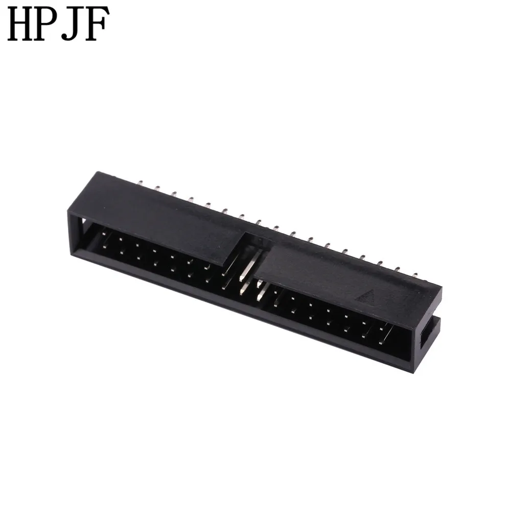 10 шт. DC3 34 контакта 2x17Pin двухрядный шаг 2 54 мм Прямоугольный штырь с двумя