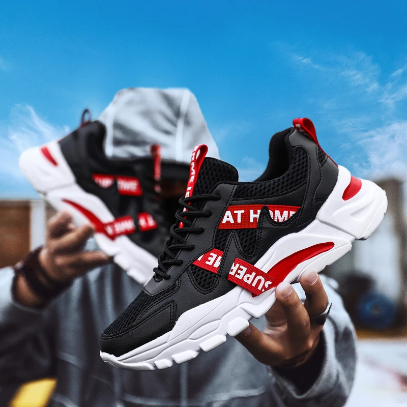 2019 Лето Большая распродажа новые спортивные кроссовки zapatillas hombre увеличивающие