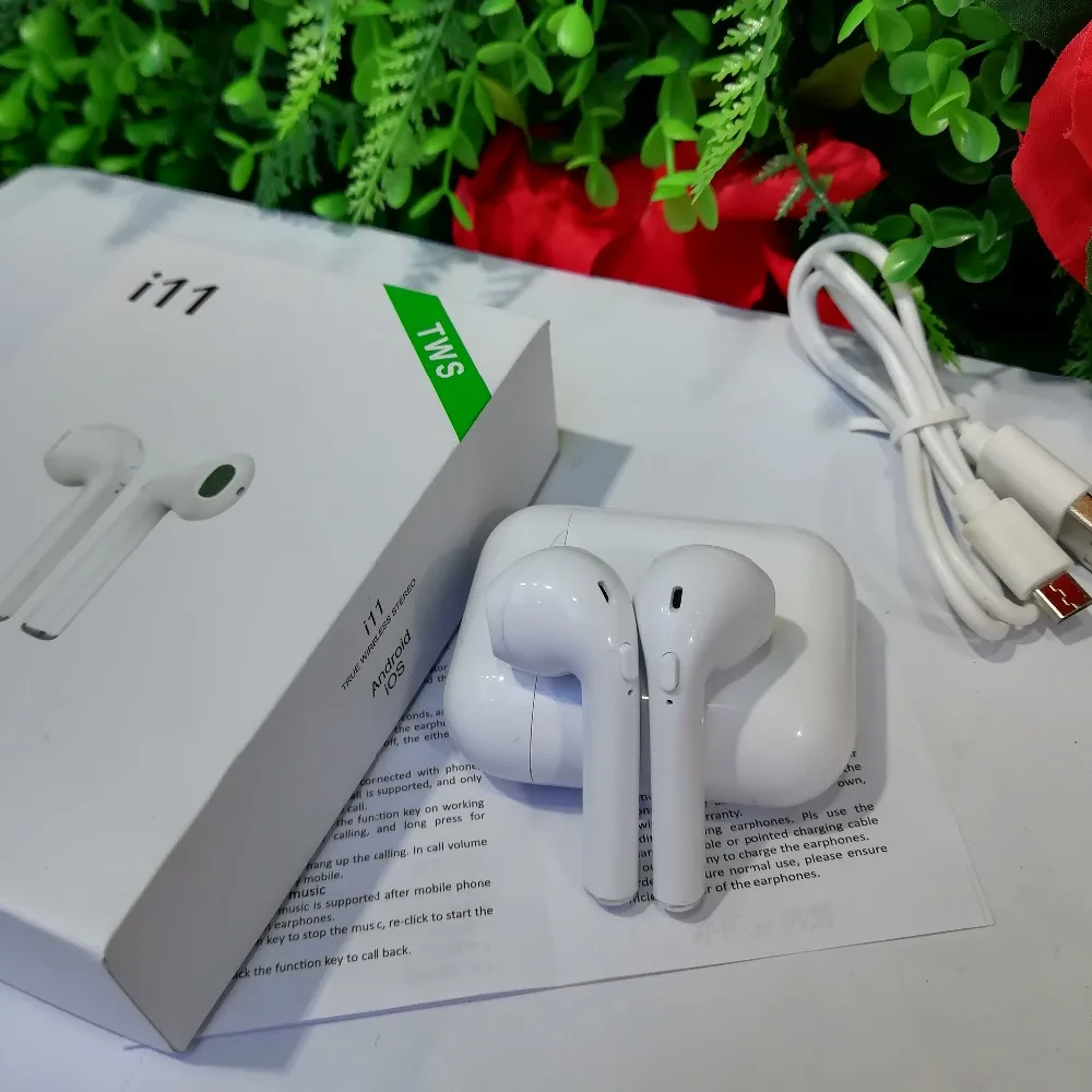 I11TWS Беспроводной Bluetooth наушники портативные невидимые наушники-капли для iPhone huawei