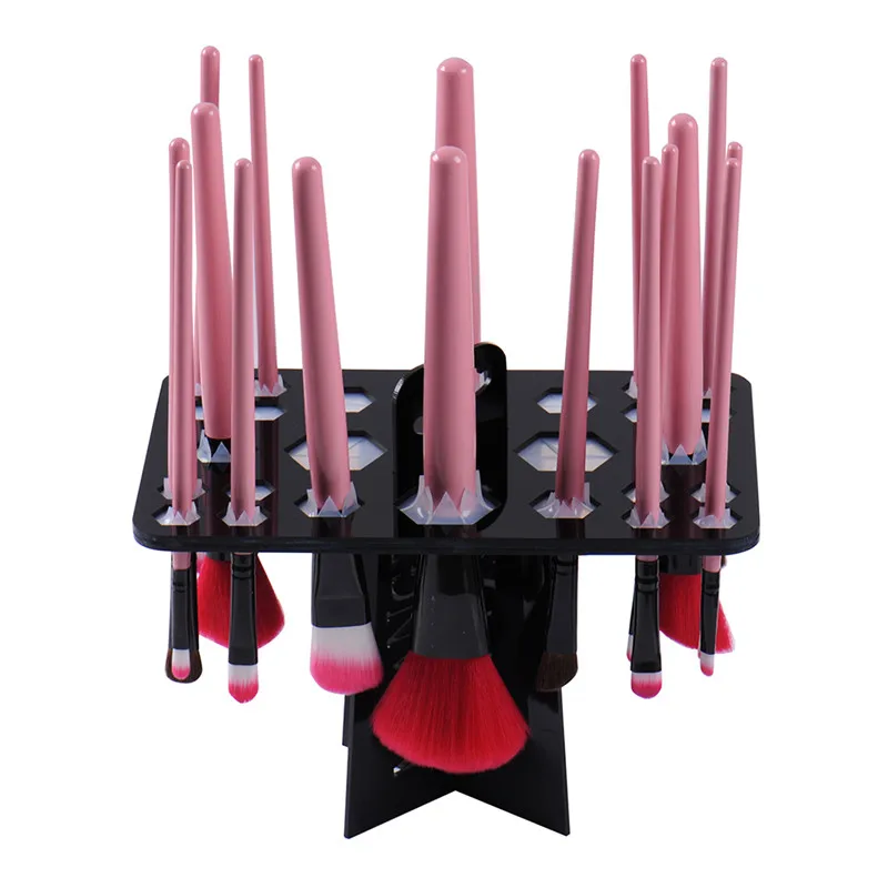1 шт. Акриловая Сушилка для макияжа Косметические кисти сушки сушилка держатель