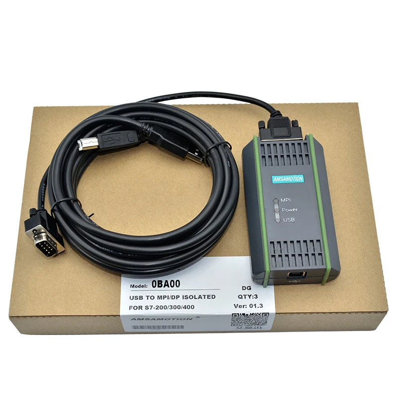 USB-MPI DP PPI для Siemens S7-200/300/400 PLC Кабель для программирования ПК адаптер USB A2 6GK1571-0BA00-0AA0 ПК адаптер для S7 Системы