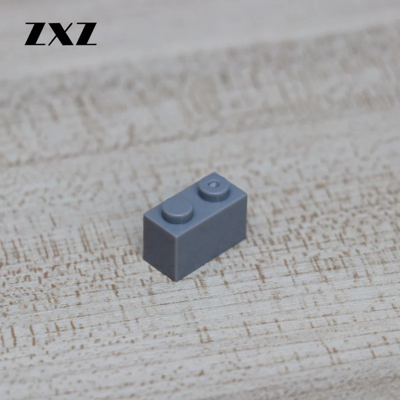 100 шт./лот 1x2 DIY строительные блоки наборы блоков аксессуары совместимые с MOC
