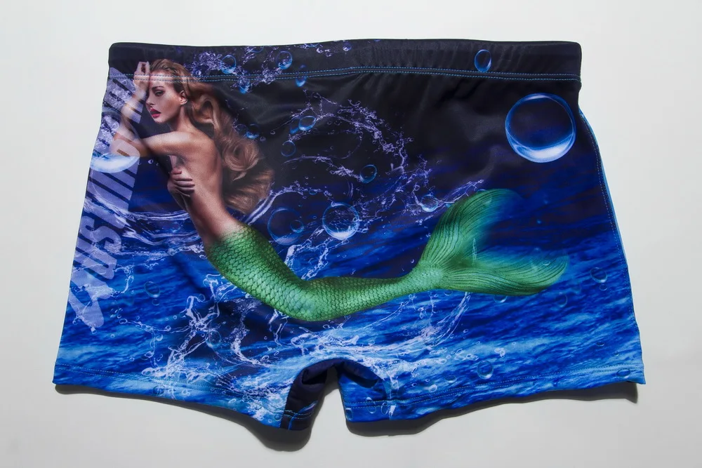 Мужские пляжные плавки Austinbem мужские трусы для плавания с принтом 231 | Спорт и